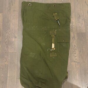 Army Surplus Duffle Backpack